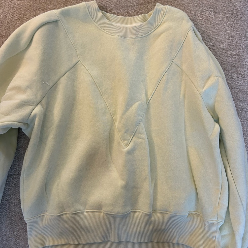 Light Green Crewneck Sweatshirt